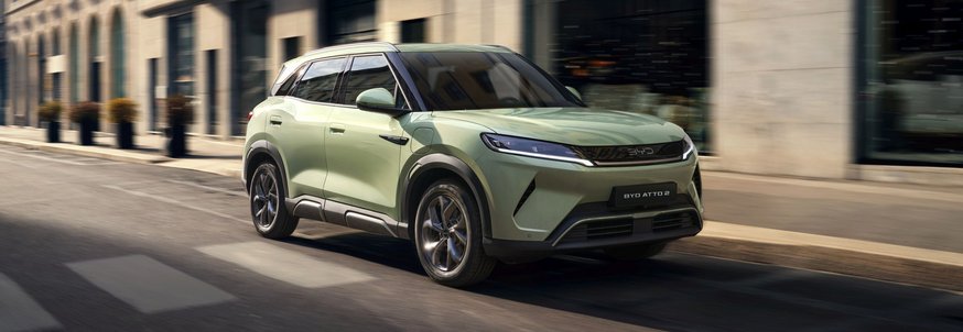 BYD ATTO 2 in der Stadt